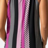 TOP STAMPA POIS scollo halter