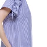 BLUSA RIGHE CUTOUT oceano
