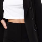 GIACCA APERTA nero