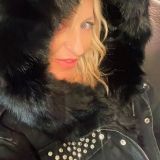 GIUBBOTTO IN JEANS CON ECO PELLICCIA