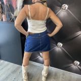 GONNA CARGO blu denim