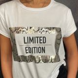 T-SHIRT LIMITED EDITION bianco