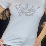 T-SHIRT CORONA IN STRASS