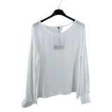 BLUSA CON SPACCHI bianco