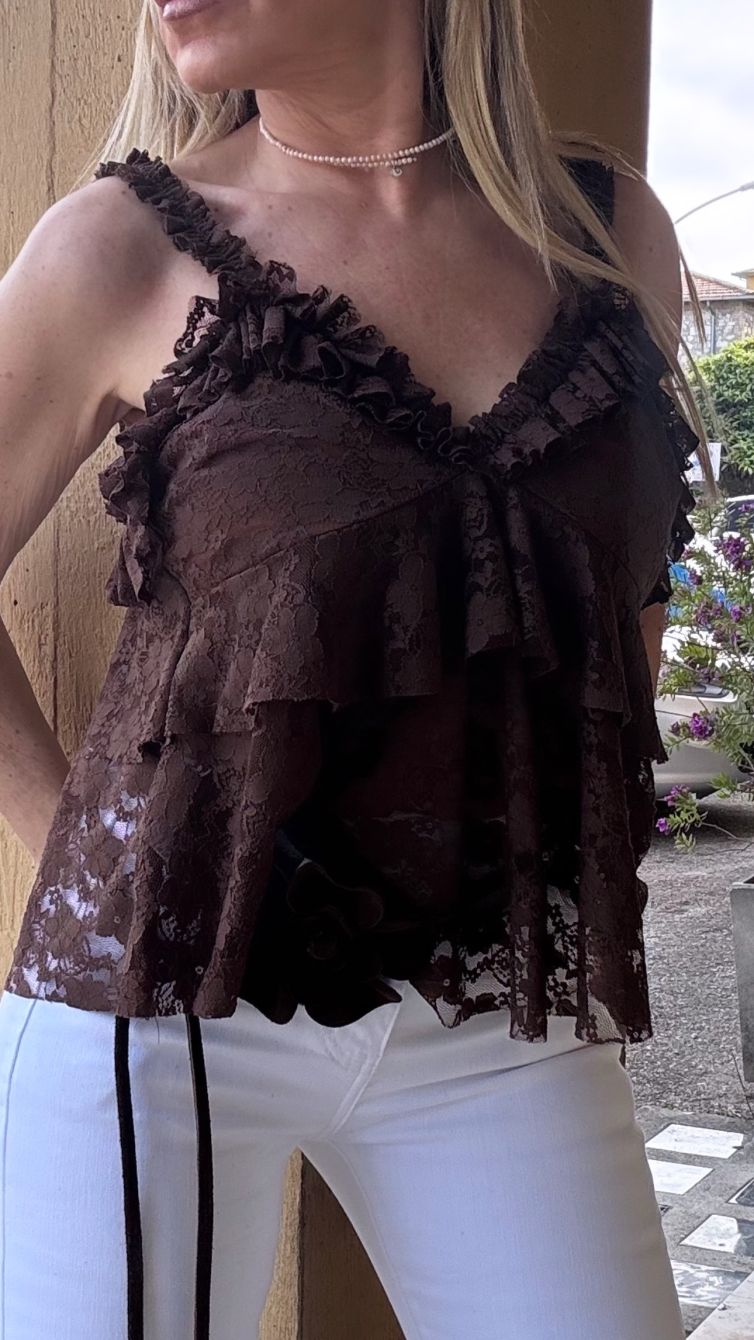 TOP PIZZO LUMINA cioccolato