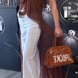JEANS PALAZZO bianco