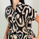 CAMICIA WILD CHIC stampa animalier