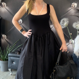 MAXI BAG INTRECCIO VERA PELLE nero