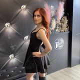 VESTITO SVASATO BY LUMINA colore nero