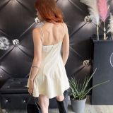 VESTITO SVASATO BY LUMINA color panna