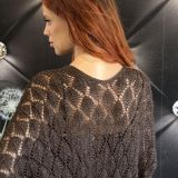 COPRISPALLE IN FILO LUREX cioccolato