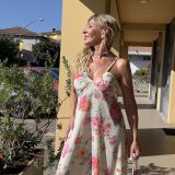 ABITO LUNGO IN CHIFFON BY MY-D  stampa fiori