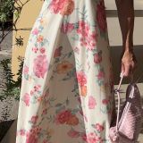 ABITO LUNGO IN CHIFFON BY MY-D  stampa fiori