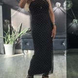 ABITO LUNGO POIS nero