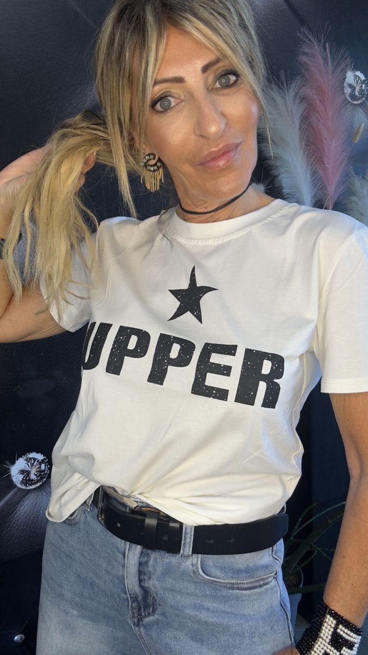 T-SHIRT STAMPA MY-D color latte