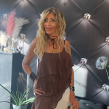 TOP VOLANT BY LUMINA cioccolato