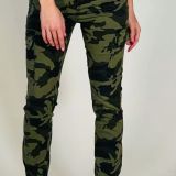PANTALONE PUSH UP ELASTICIZZATO stampa mimetica