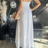 ABITO LUNGO DUBAI bianco
