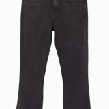 JEANS FLARE ELASTICIZZATI nero