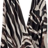 BLUSA INCROCIATA ZEBRA MOOD