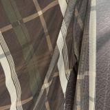 ABITO  TARTAN IN TULLE ELASTICIZZATO multicolore
