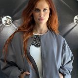GIACCA BOMBER MY-D grigio