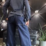 JEANS BAGGY blu