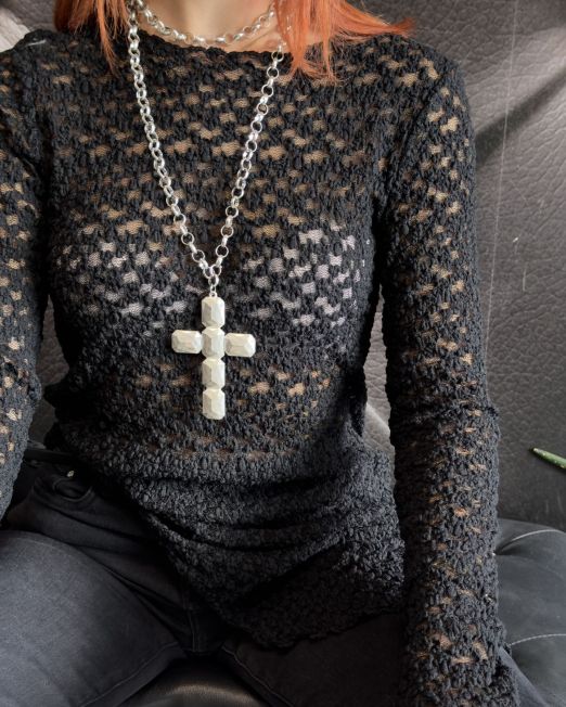 COLLANA CON CROCE BY MY-D