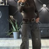 MAGLIETTA IN MISTO CASHMERE SOFT TOUCH cioccolato