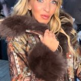 GIACCA BOMBER STAMPA RETRO’