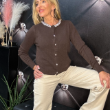 CARDIGAN GIOIELLO  caffè’