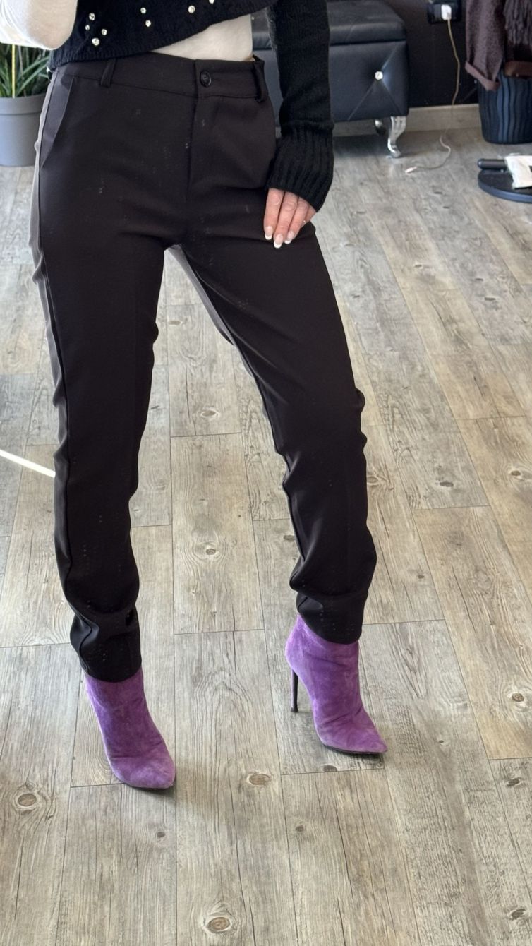 PANTALONE SARTORIALE nero