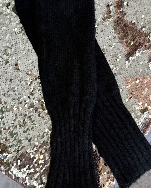 MANICOTTI IN MISTO LANA neri