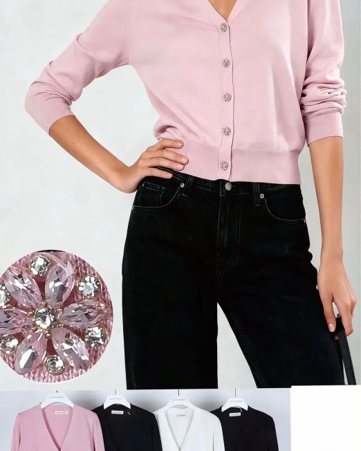 CARDIGAN BOTTONI GIOIELLO